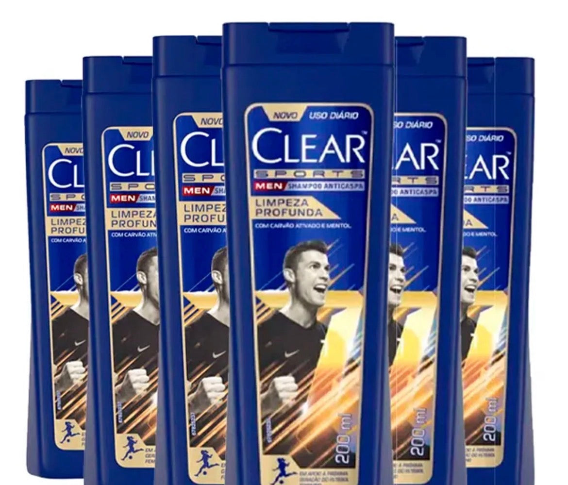 Shampoo Clear Men Cr7 Anti-Caspa